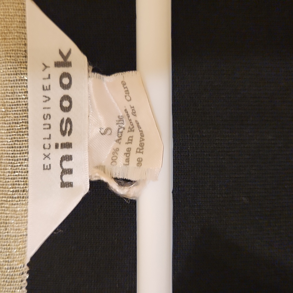 Exclusively Misook Open Cardigan Size Small - image 2